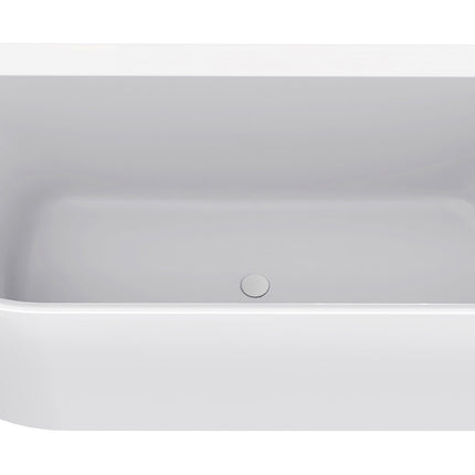 Wiesbaden Zenn hoekbad rechts 180 x 80 cm mat wit | Schwertz & Co