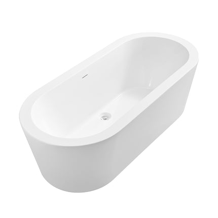 Xellanz Bianco vrijstaand ligbad 178 x 80 cm glans wit | Schwertz & Co