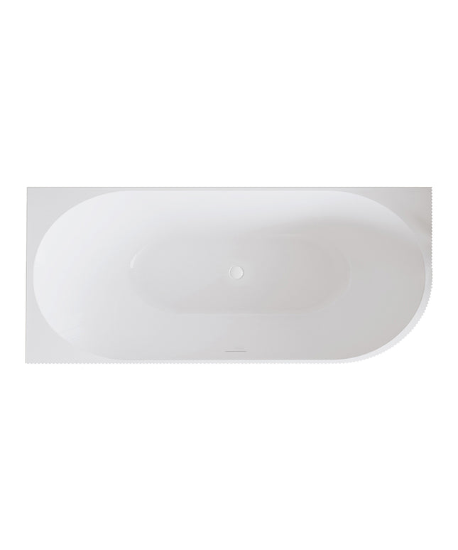 Wiesbaden Rivi hoekbad links 170 x 80 cm glans wit - sfeerfoto | Schwertz & Co