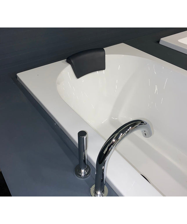 Wiesbaden Relax oreiller de baignoire pour baignoires noir - photo de détail face arrière | Schwertz & Co