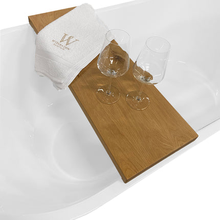 Wiesbaden OAK badplanchet strak 80 x 20 cm - detailfoto | Schwertz & Co