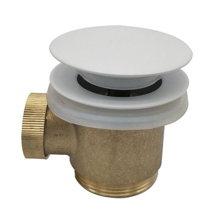Wiesbaden Caral clickwaste badafvoer mat wit | Schwertz & Co