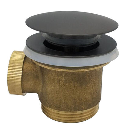 Wiesbaden Caral clickwaste afvoerplug gunmetal | Schwertz & Co