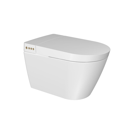 Creavit WQ Smart Toilet – douche-wc met afstandsbediening – wit – inclusief wc-zitting