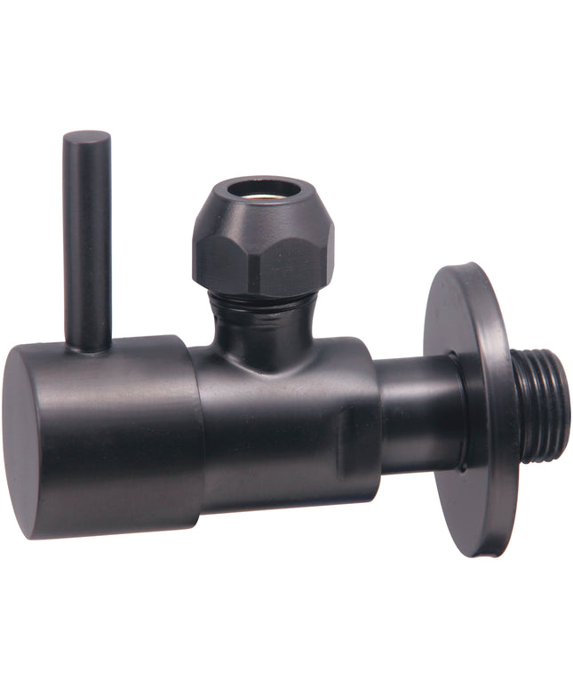 Xellanz Minimal hoekstopkraan 3/8 inch gunmetal PVD | Schwertz & Co