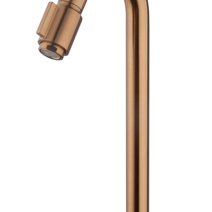 Wiesbaden Caral Victoria fonteinkraan XL geborsteld brons koper | Schwertz & Co