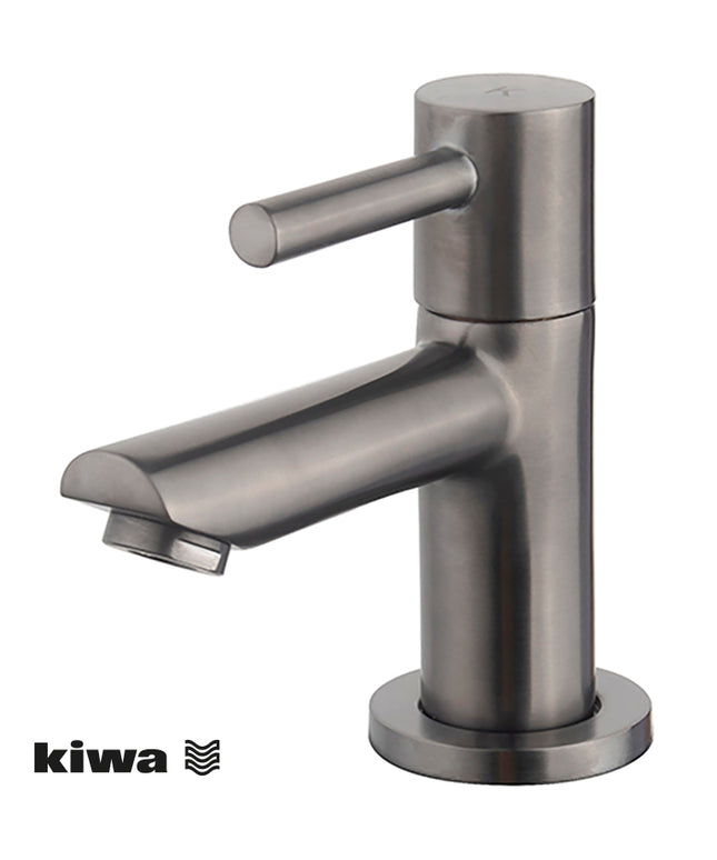 Wiesbaden Caral Amador fonteinkraan gunmetal PVD | Schwertz & Co