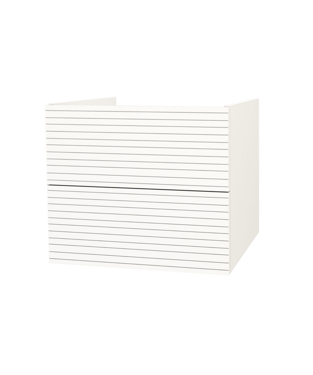 ALONI ELITE wastafelonderkast – 60 cm – Mat wit – Softclose