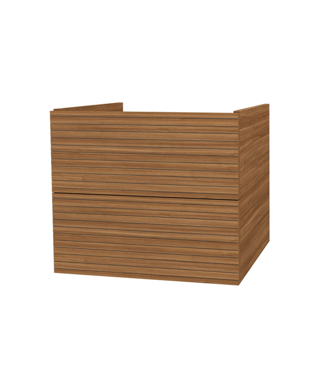 ALONI ELITE wastafelonderkast – 60 cm – Walnoot – Softclose