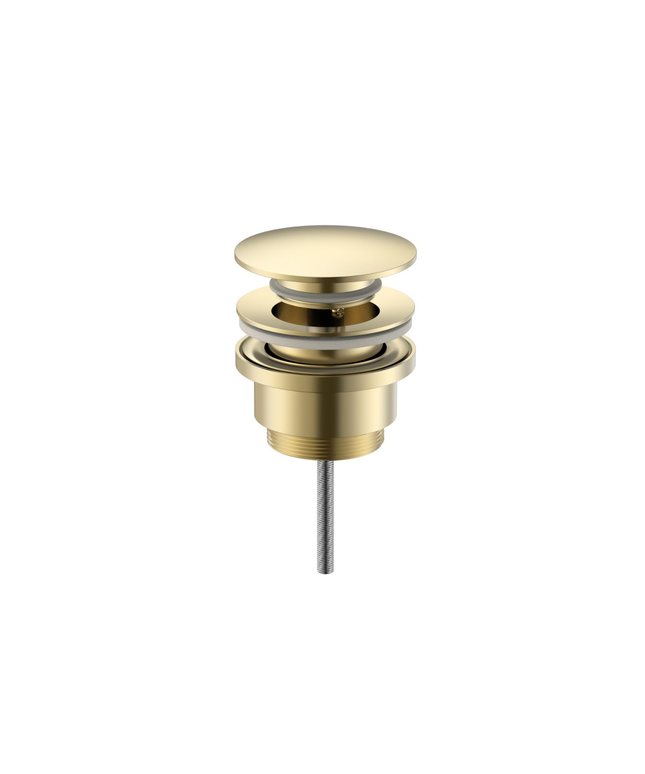 Uniforma drain plug - Click Waste - Brushed Gold (PVD)