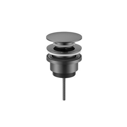 Uniforma drain plug - Click Waste - Gunmetal (PVD)