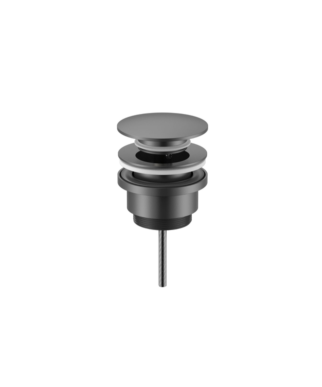 Uniforma drain plug - Click Waste - Gunmetal (PVD)