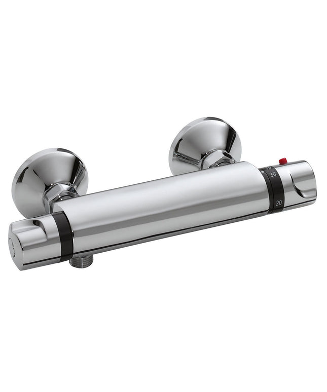 Xellanz universele thermostatische douchemengkraan 15 cm chroom | Schwertz & Co