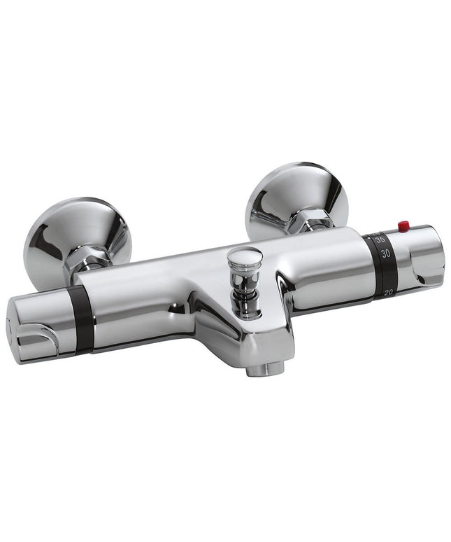 Xellanz universele thermostatische badmengkraan chroom | Schwertz & Co