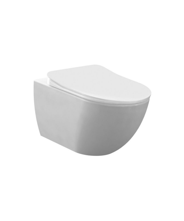 Creavit Rimoff hangtoilet / ophang WC – mat wit – rimless wandmodel