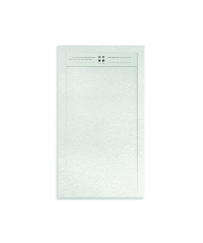 Bandeja de ducha de Aloni Elite - Composite - Matt White - 180x90x3 cm