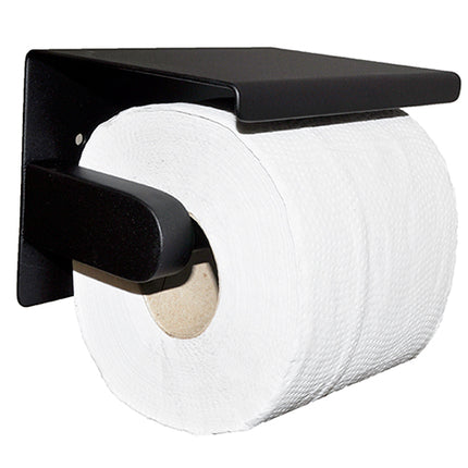 Wiesbaden Brush toiletrolhouder mat zwart | Schwertz & Co