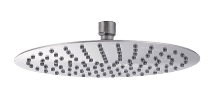 Wiesbaden 304 hoofddouche rond 25 cm geborsteld RVS | Schwertz & Co