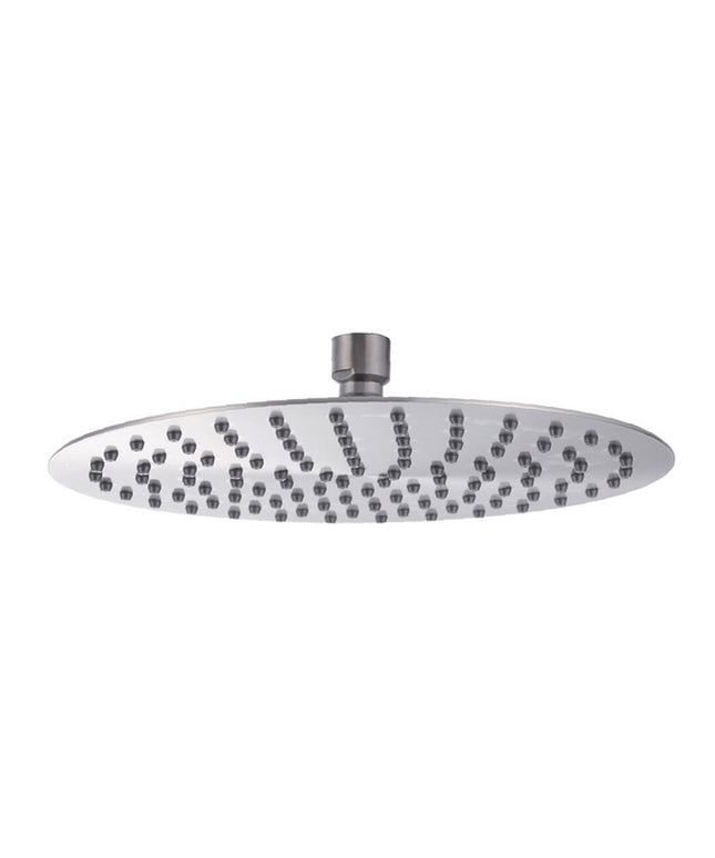 Wiesbaden 304 hoofddouche rond 20 cm geborsteld RVS | Schwertz & Co