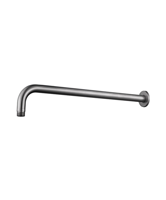 Wiesbaden 304 douchearm muurbevestiging 40 cm geborsteld RVS | Schwertz & Co