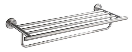 Wiesbaden 304 handdoekhouder met planchet 60 cm RVS | Schwertz & Co