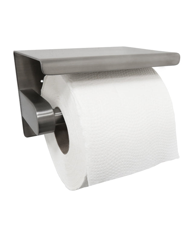 Wiesbaden Brush porte-rouleau simple inox | Schwertz & Co