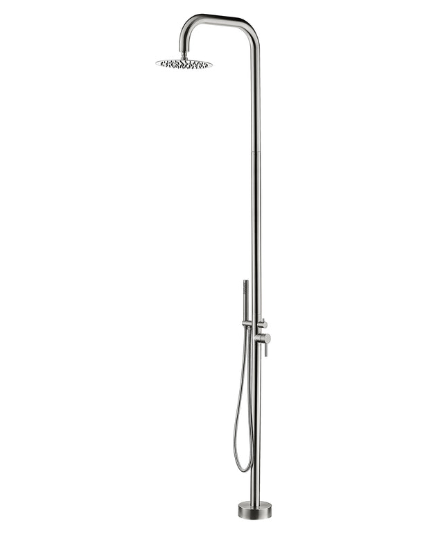 Xellanz Sole buitendouche RVS 304 met handdouche | Schwertz & Co