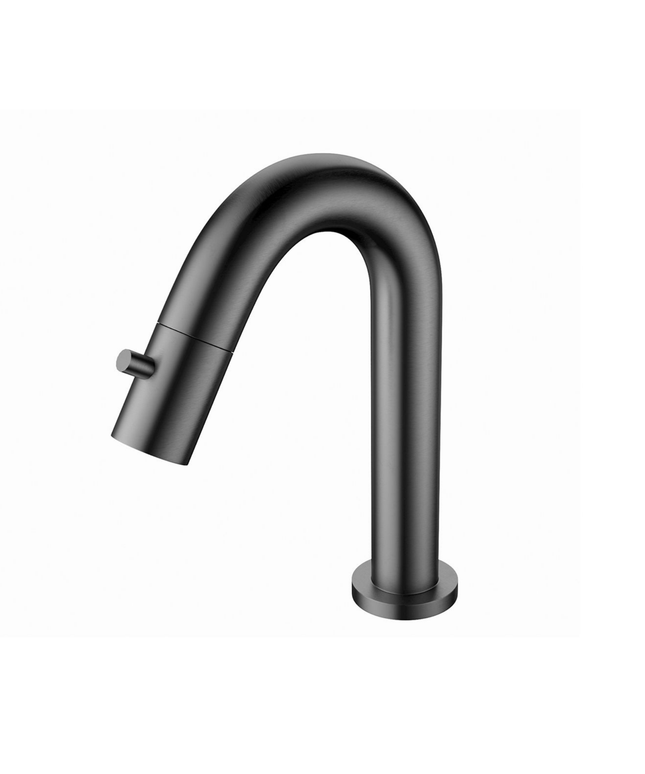 ALONI koudwaterkraan 1/2 – gunmetal grijs (PVD)