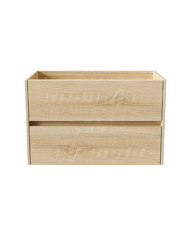 ALONI HAYAT wastafelonderkast – 79,5x50x45 cm – Eik – Greeploos & softclose