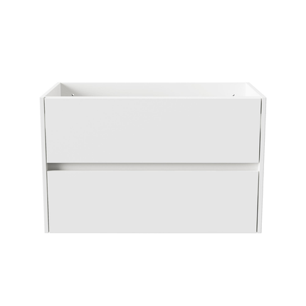 ALONI HAYAT wastafelonderkast – 79,5x50x45 cm – Glanzend wit – Greeploos & softclose