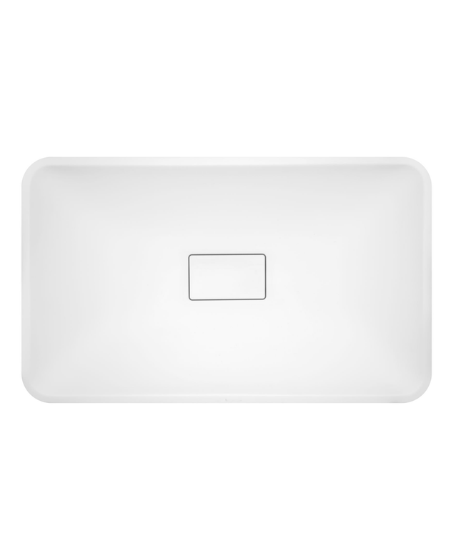 ALONI Solid Surface Waskom – Lidya – Mat Wit