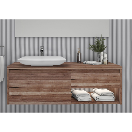 ALONI Solid Surface Waskom – Lidya – Mat Wit