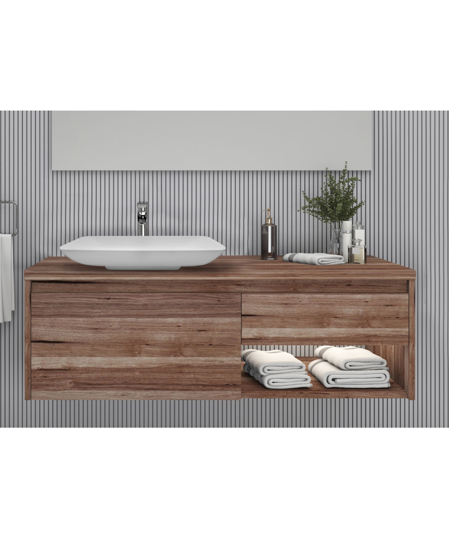 ALONI Solid Surface Waskom – Lidya – Mat Wit