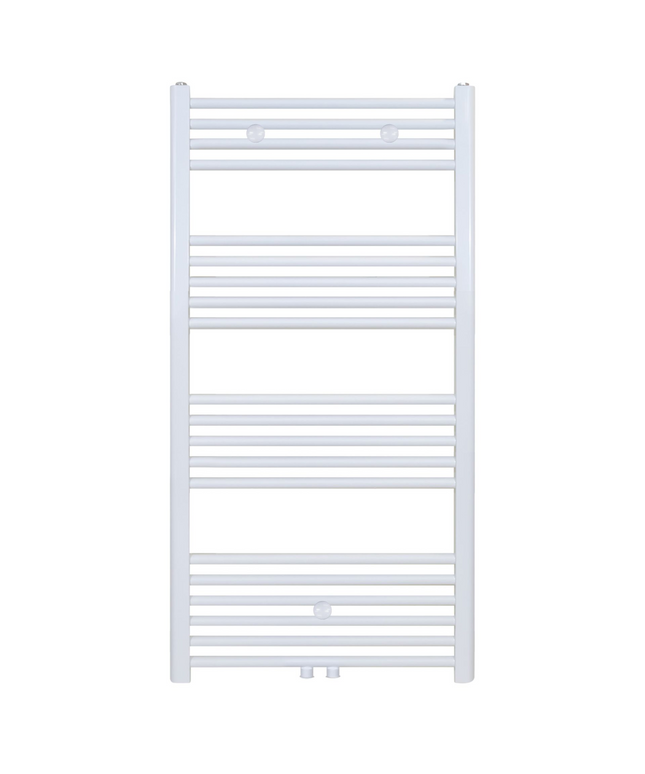 Belrad Bathroom Radiator 1800x500mm - Chrome - Middle connection - 575W