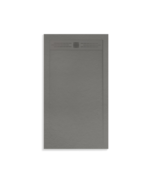 Bandeja de ducha de Aloni Elite - Composite - Matt Gray - 180x90x3 cm