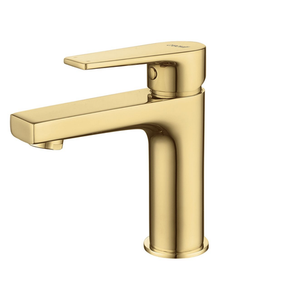 CREAVIT Sharp wastafelkraan – goud