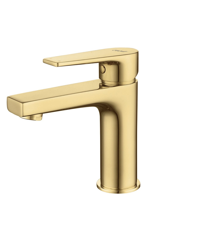 CREAVIT Sharp wastafelkraan – goud