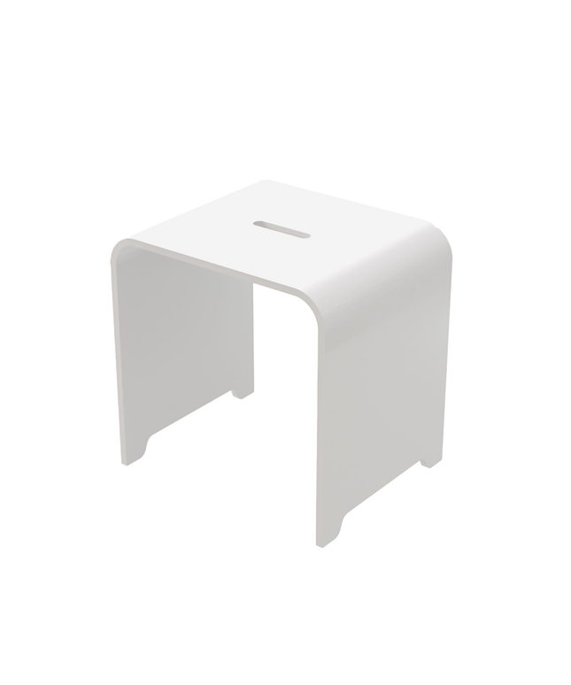 ALONI Solid Surface Badkamerkruk – Wit