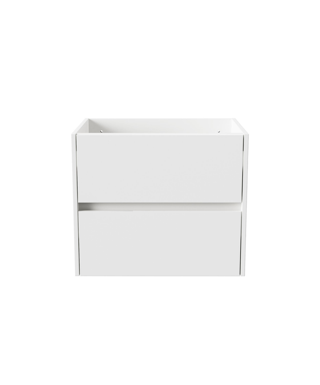 ALONI HAYAT wastafelonderkast – 59,5x50x45 cm – Glanzend wit – Greeploos & softclose