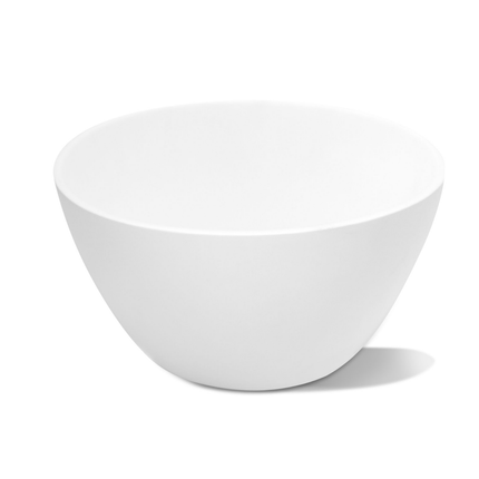 ALONI Hira Solid Surface Opbouw Waskom – 21 cm – Wit