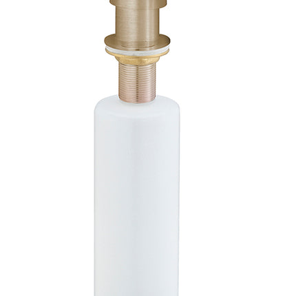 Xellanz inbouw zeeppompje 250 ml geborsteld messing PVD | Schwertz & Co