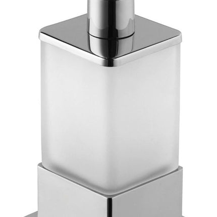 Wiesbaden Eris vrijstaande zeepdispenser chroom | Schwertz & Co