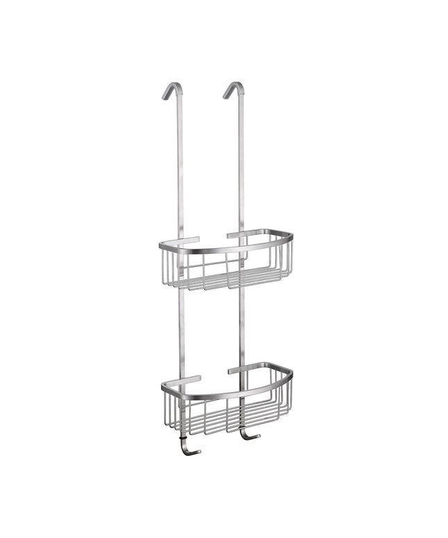Xellanz Domo étagère de douche suspendue inox brossé | Schwertz & Co