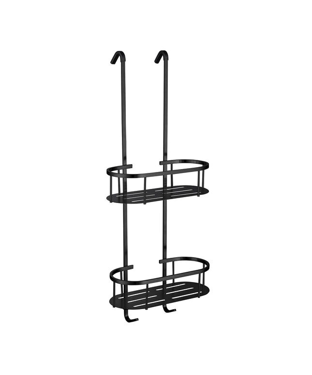 Wiesbaden Style panier de douche suspendu noir mat | Schwertz & Co