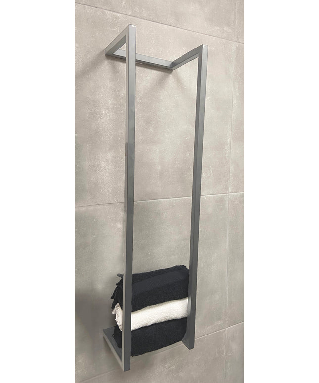 Wiesbaden Loft handdoekrek 95 x 25 x 20 cm RVS | Schwertz & Co