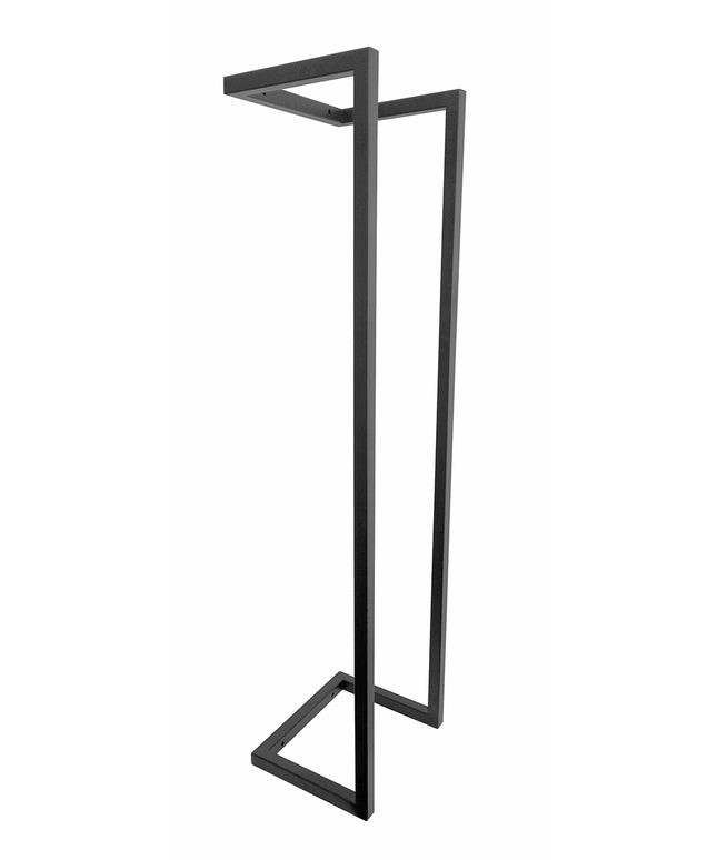 Wiesbaden Loft handdoekrek gunmetal - detailfoto | Schwertz & Co
