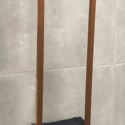 Wiesbaden Loft handdoekrek geborsteld brons koper - detailfoto bevestiging | Schwertz & Co