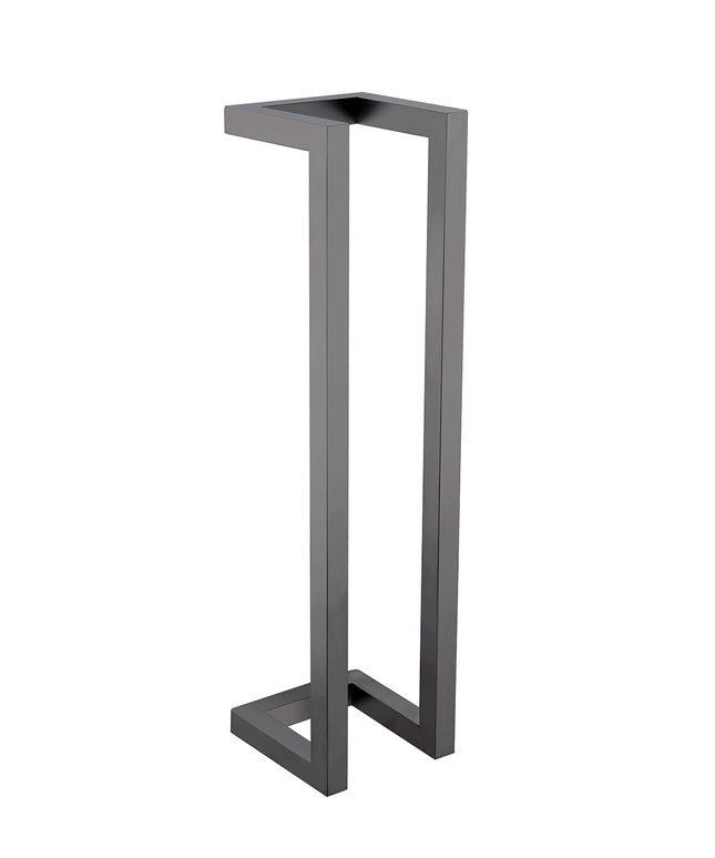 Wiesbaden Loft handdoekrek 50 x 12,5 x 12,5 cm gunmetal | Schwertz & Co