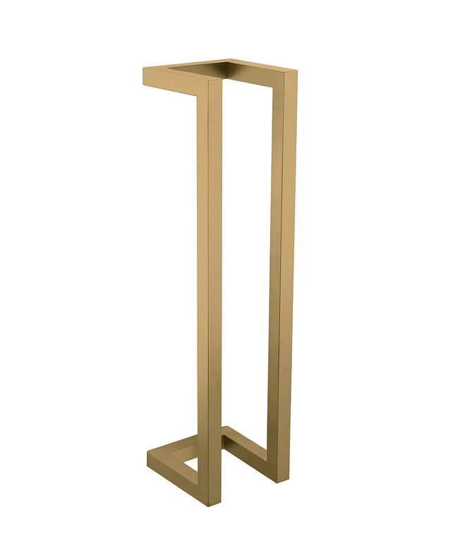 Wiesbaden Loft handdoekrek 50 cm geborsteld messing | Schwertz & Co