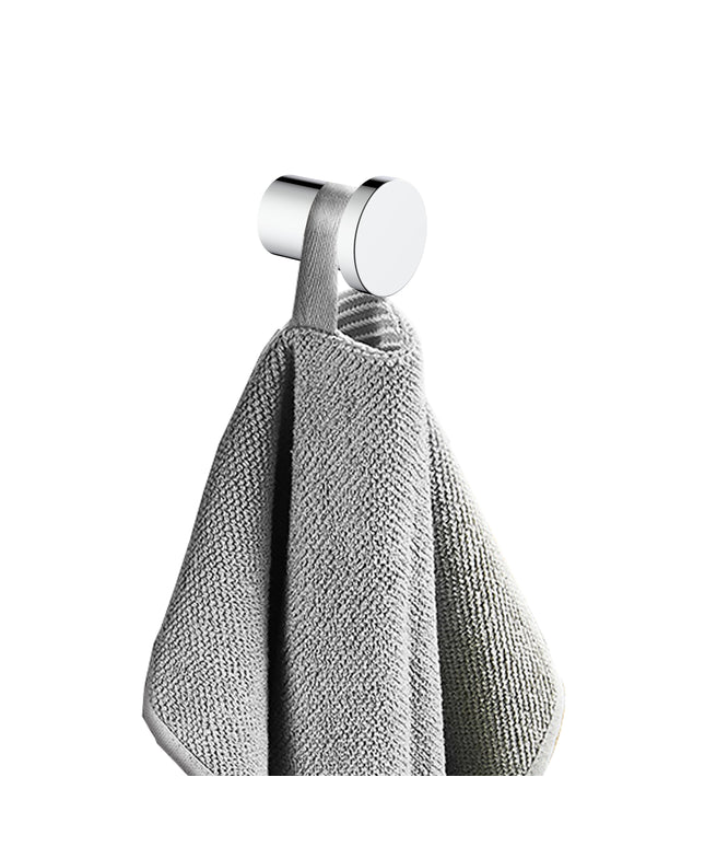 Wiesbaden Alonzo crochet porte-serviettes petit chromé - photo de détail | Schwertz & Co